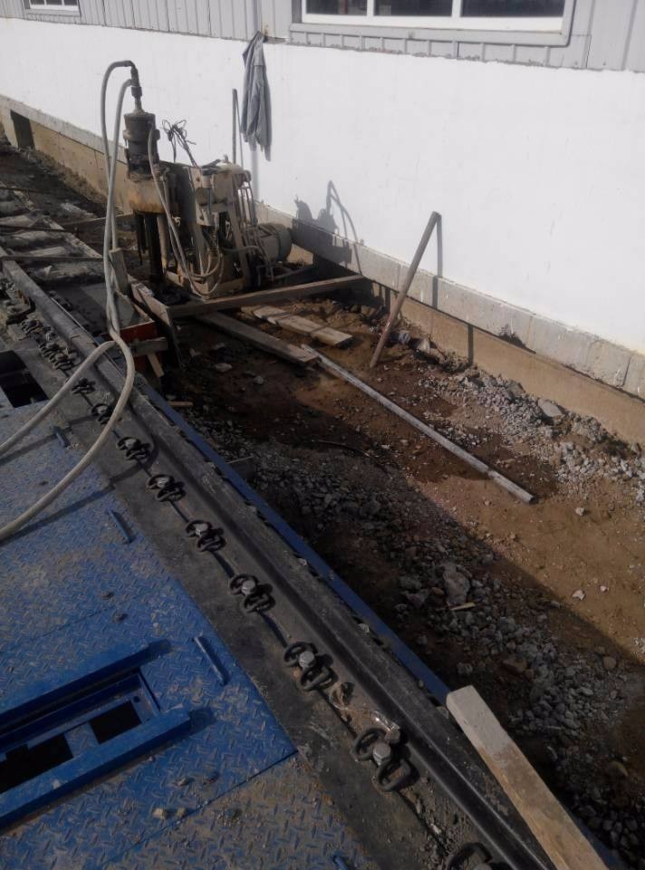 夏河注浆治理铁路高路基沉陷病害